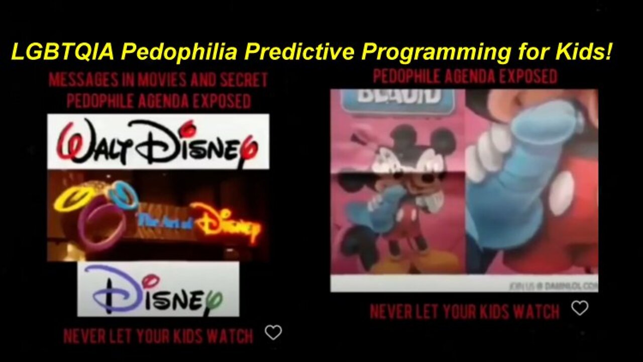 And You Still gonna let Your CHILDREN Watch DISNEY?! [11.04.2022]