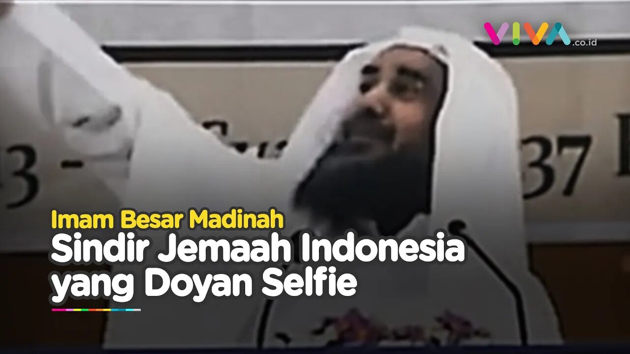 Imam Masjid Madinah Sindir Jemaah Indonesia Doyan Selfie dan Bohong