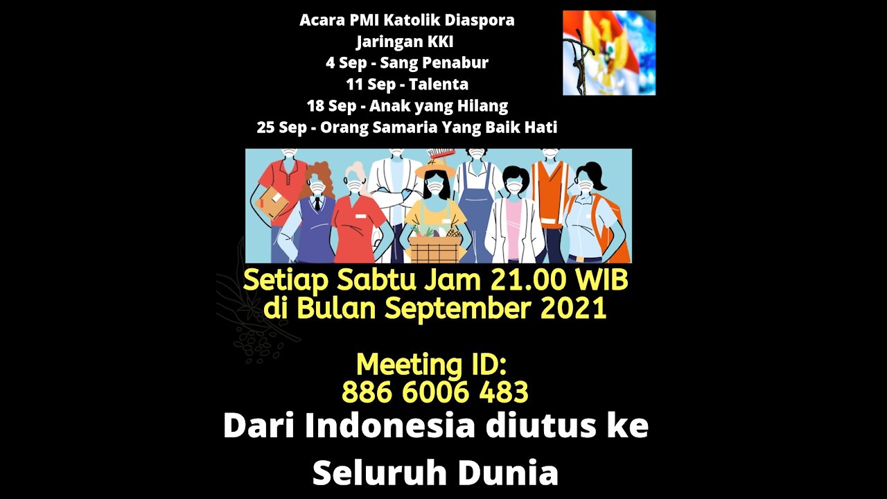 Orang Samaria yang Baik Hati (Acara PMI Diaspora - Jaringan KKI)