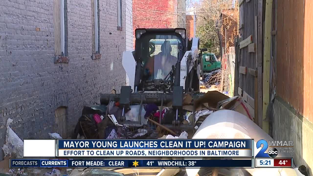 Mayor Young launches Clean It Up! campaign