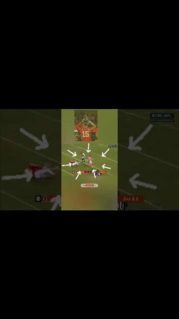 The Throw that Cost Joe Burrow Vs Patrick Mahomes and the Chiefs #nfl