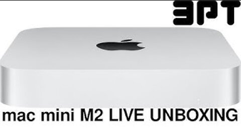 Mac Mini M2 Live Unboxing