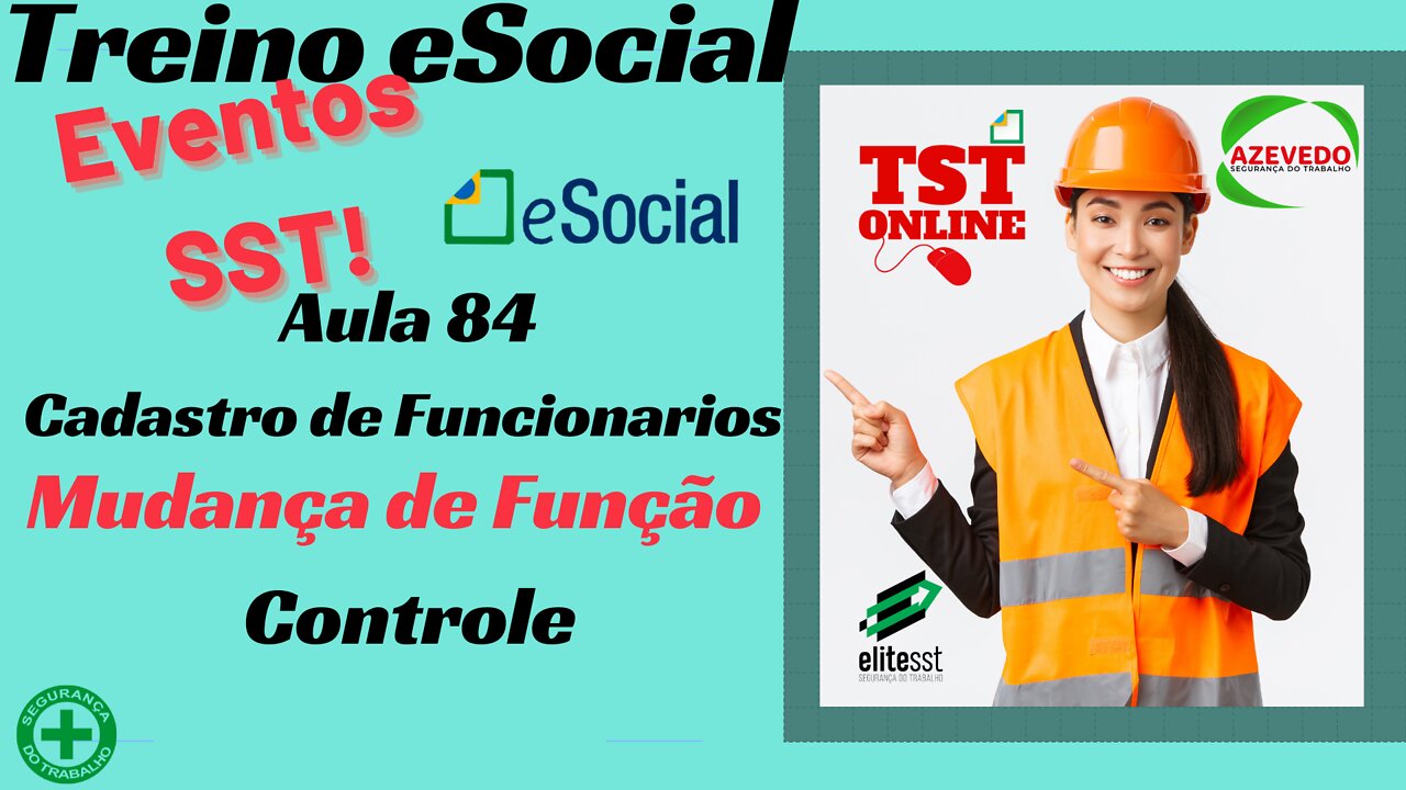 Aula 84 Cadastro de Funcionários Mudança de Função l TSTONLINE Sistemas