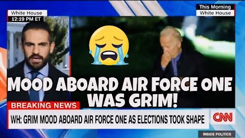 "The MOOD aboard AIR FORCE ONE Last Night was GRIM" - CNN & Democrats WORRIED about 2022 MID-TERMS!