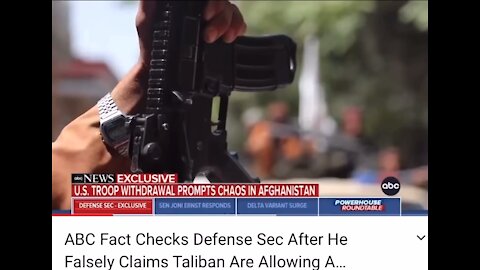 Even ABC cannot cover up the lies from Sec Defense