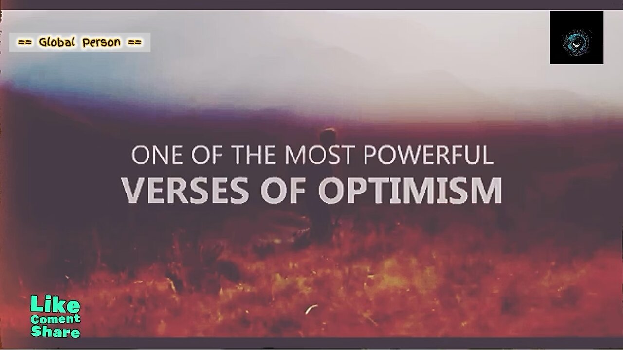 ONE OF THE MOST POWERFUL VERSES OF OPTIMISM
