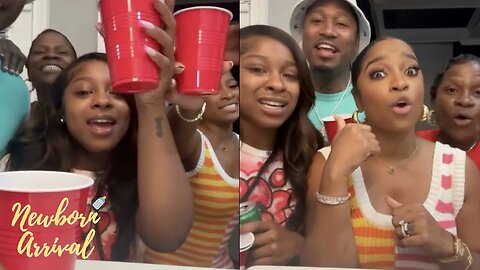 "We Not Crazy" Reginae Turns Up Wit Mom Toya After The Premiere Of Their New Show! 🤪