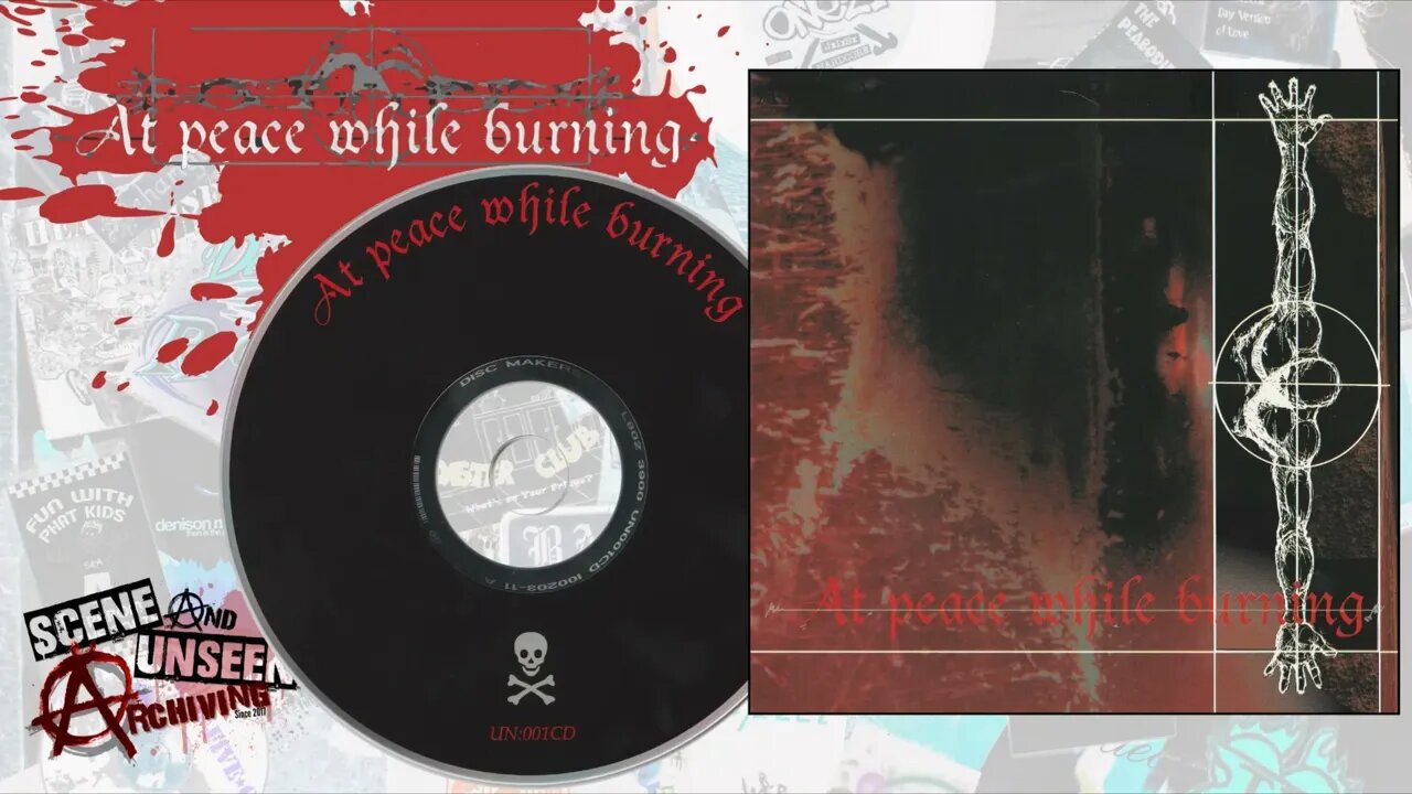 At Peace While Burning 💿 Self Titled [Full CD]. 2000 Warsaw, Indiana Christian Hardcore.