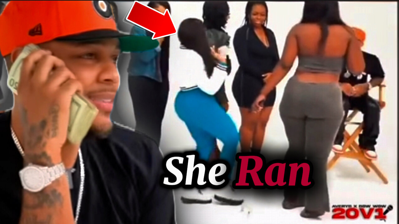 When Bow Wow pulled out a stack of cash she ran like her life depends on it, then this happened.