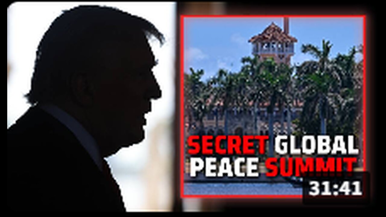Trump Holding Secret Global Peace Summit With The Head Of NATO In Mar-a-Lago