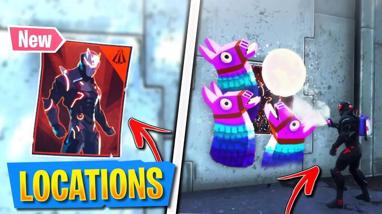 "Spray over different Carbide or Omega Posters" Locations! - "How to find Fortnite Posters" (Week 6)