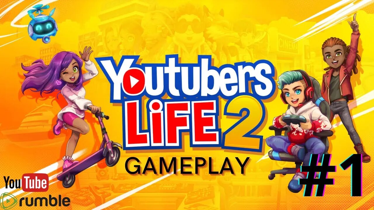 The Journey Begins: Youtuber Life 2 Episode 1#gameplay #youtuberlife2