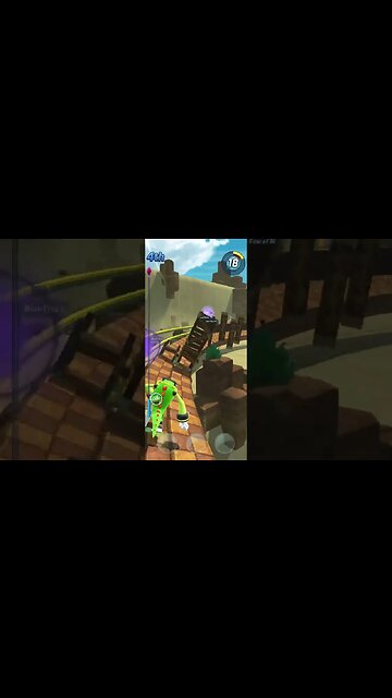 Sonic Forces - Vector x Fireball Item Gameplay