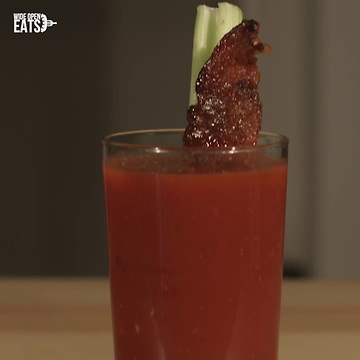 Bloody Mary with Sriracha Bacon