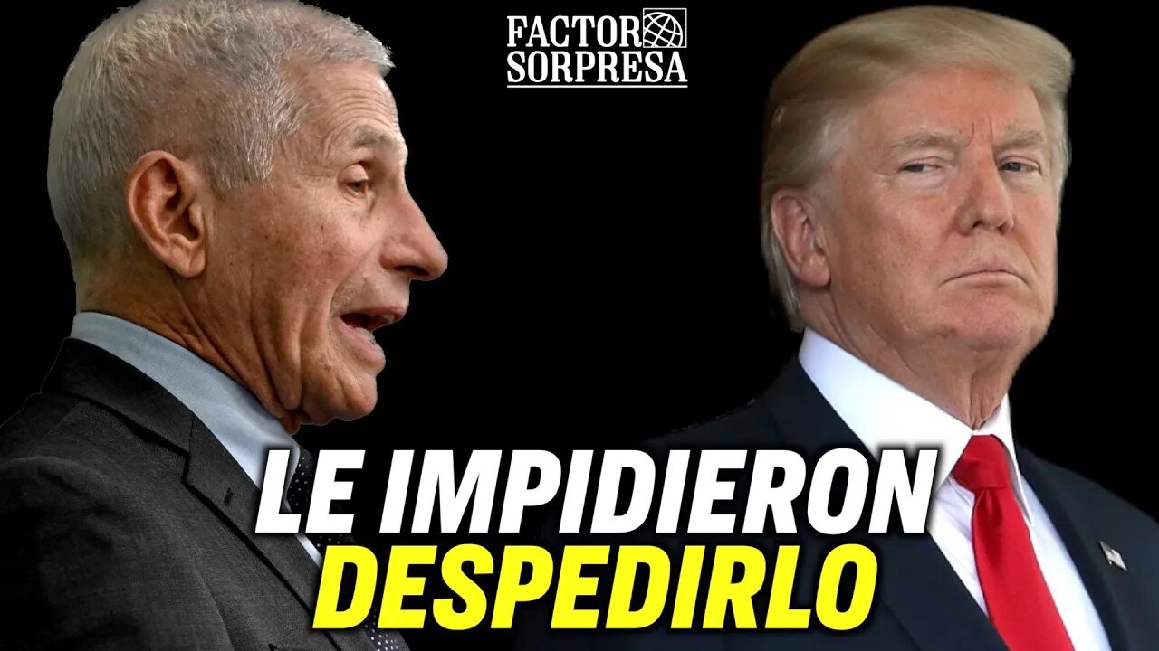 No dejaron a Trump despedir a Fauci | Hunter Biden se declarará culpable