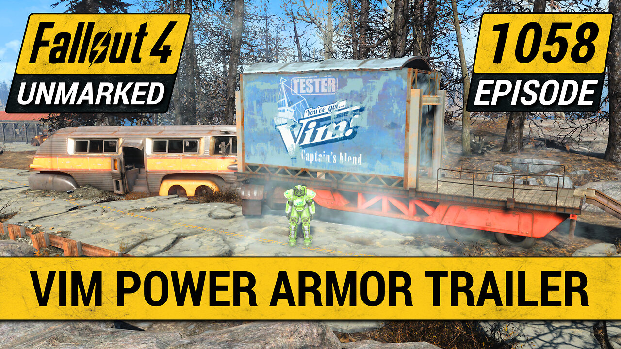 Vim Power Armor Trailer | Fallout 4 Unmarked | Ep. 1058