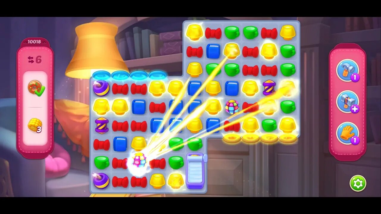 Playrix Homescapes Gameplay Walkthrough Level 10018