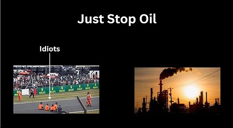 Just Stop Oil DRONES