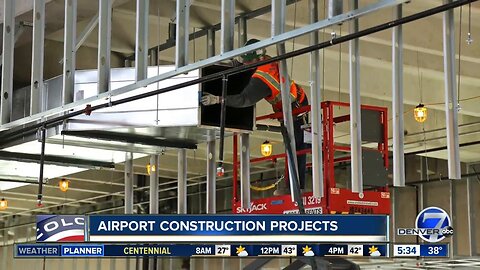 Denver Intl Airport adding gates & amenities