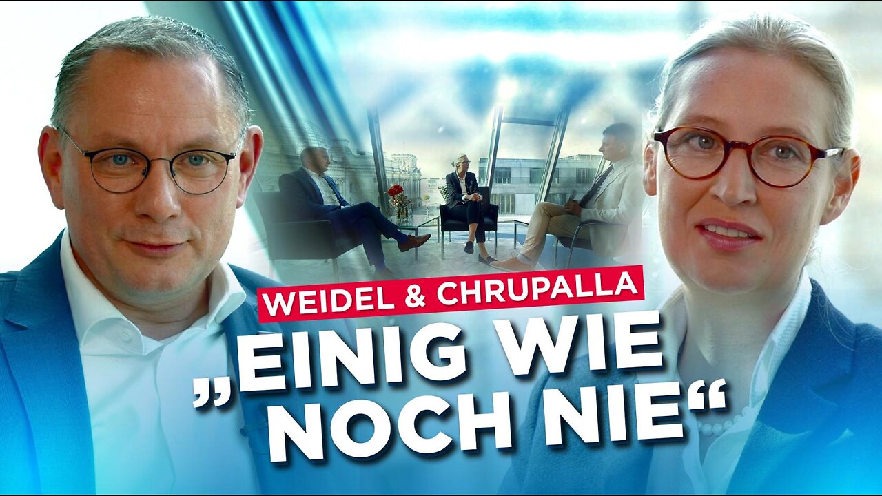 Weidel und Chrupalla Das erste Doppelinterview. Was sie sagen – und, was nicht