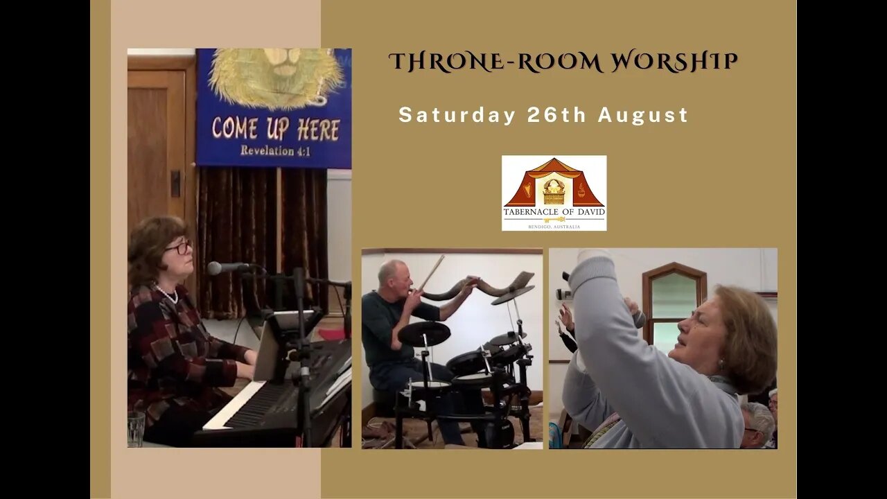 Live Throne-room Worship August 2023