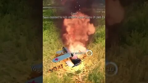 Hay! Free Plane to Kill!! #shorts #warthunder