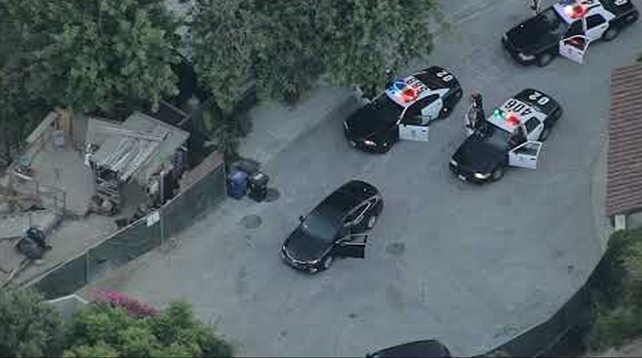 8/18/17: Car Chase in Hollywood Hills - Unedited