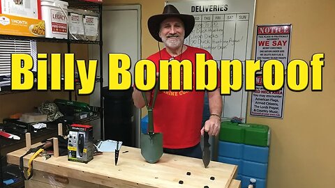 A Funny Sample Of The "Billy Bombproof" Survival Gear Channel - A MUST SEE!