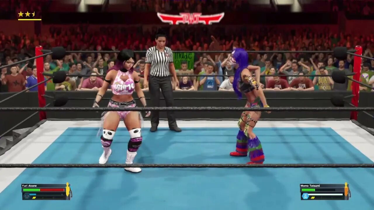 WWE 2K23: Yuri Akane Vs. Momo Tatsumi 3 (Legend Difficulty)