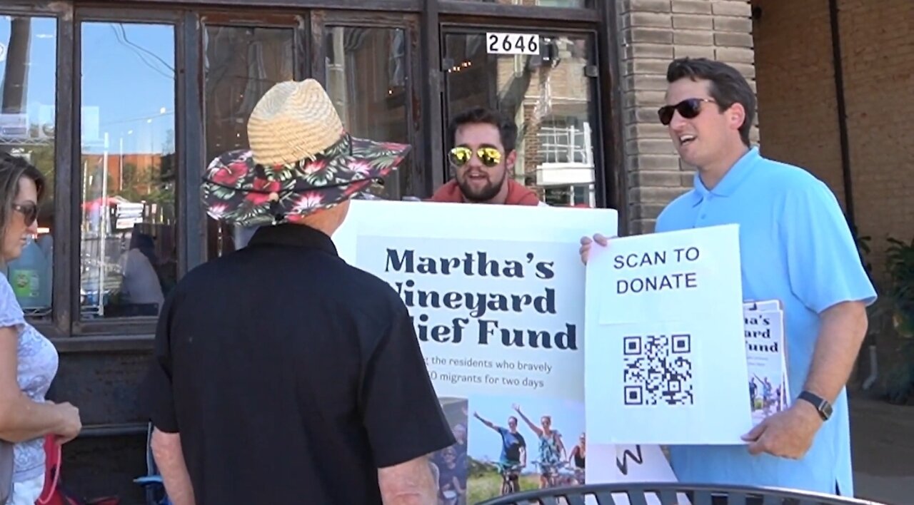 LOL. Alex Stein Raises Money For The Poor Martha's Vineyard Victims