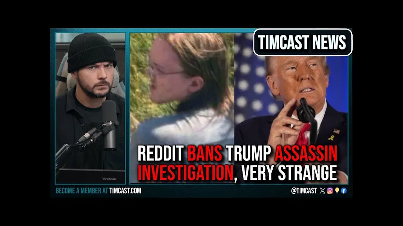 Reddit BANS Trump Assassination Investigation, SOMETHING IS NOT RIGHT