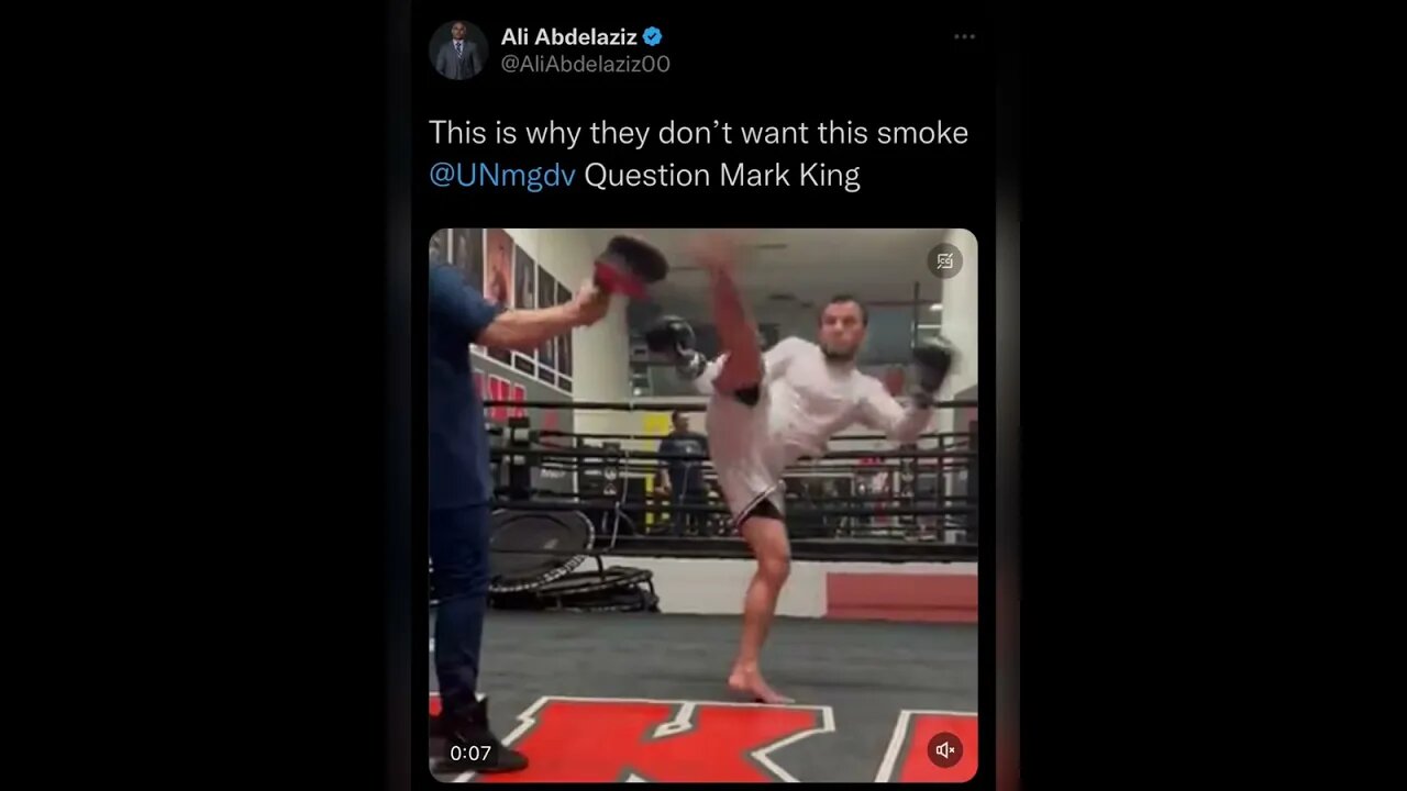 Ali Abdelaziz crowns the king of Questionable question mark kicks