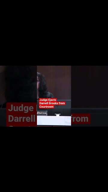 Judge Ejects Darrell Brooks from Courtroom