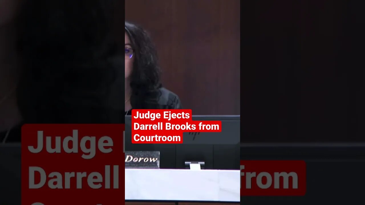 Judge Ejects Darrell Brooks from Courtroom