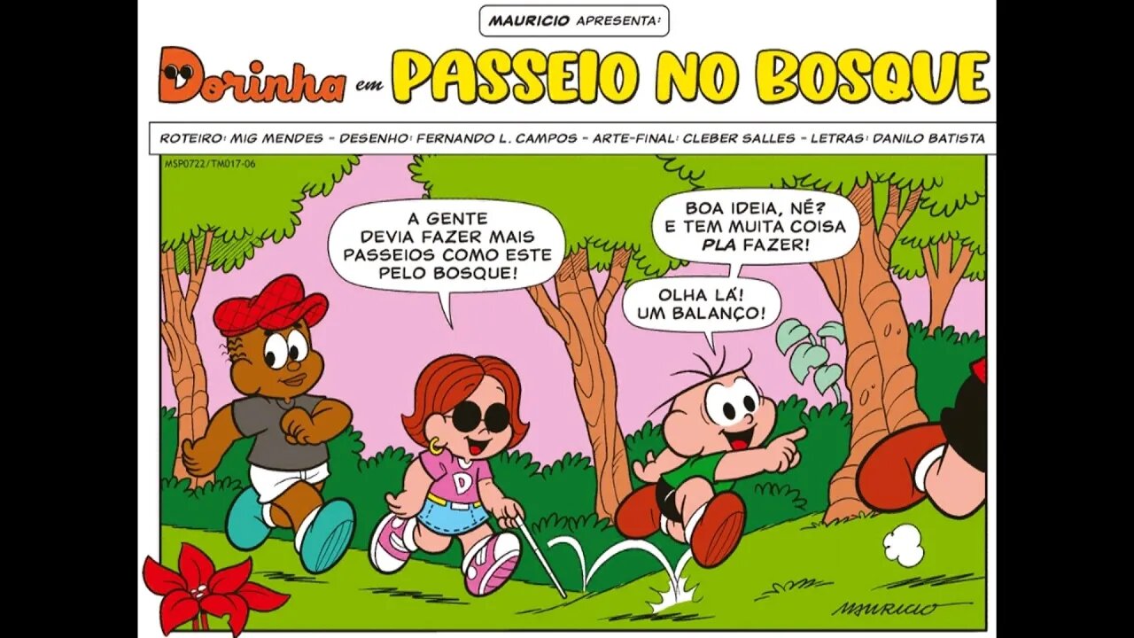 Dorinha em-Passeio no bosque | Gibis do Rapha 2