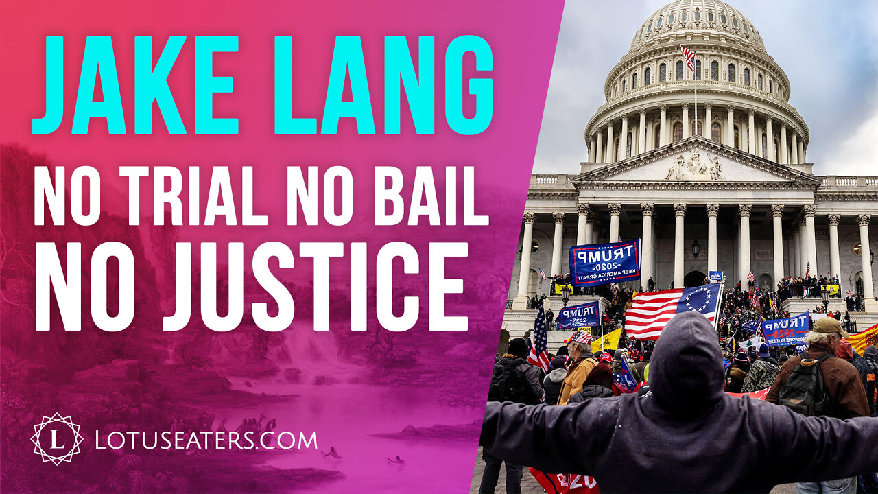 PREVIEW: Interview with Edward Jacob Lang - No Trial. No Bail. No Justice.