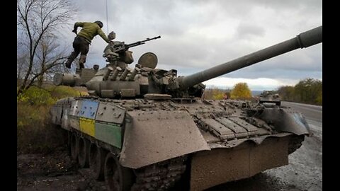 Ukrainian fighters captured the T-72 tank that Russians abandoned in Avdiivka