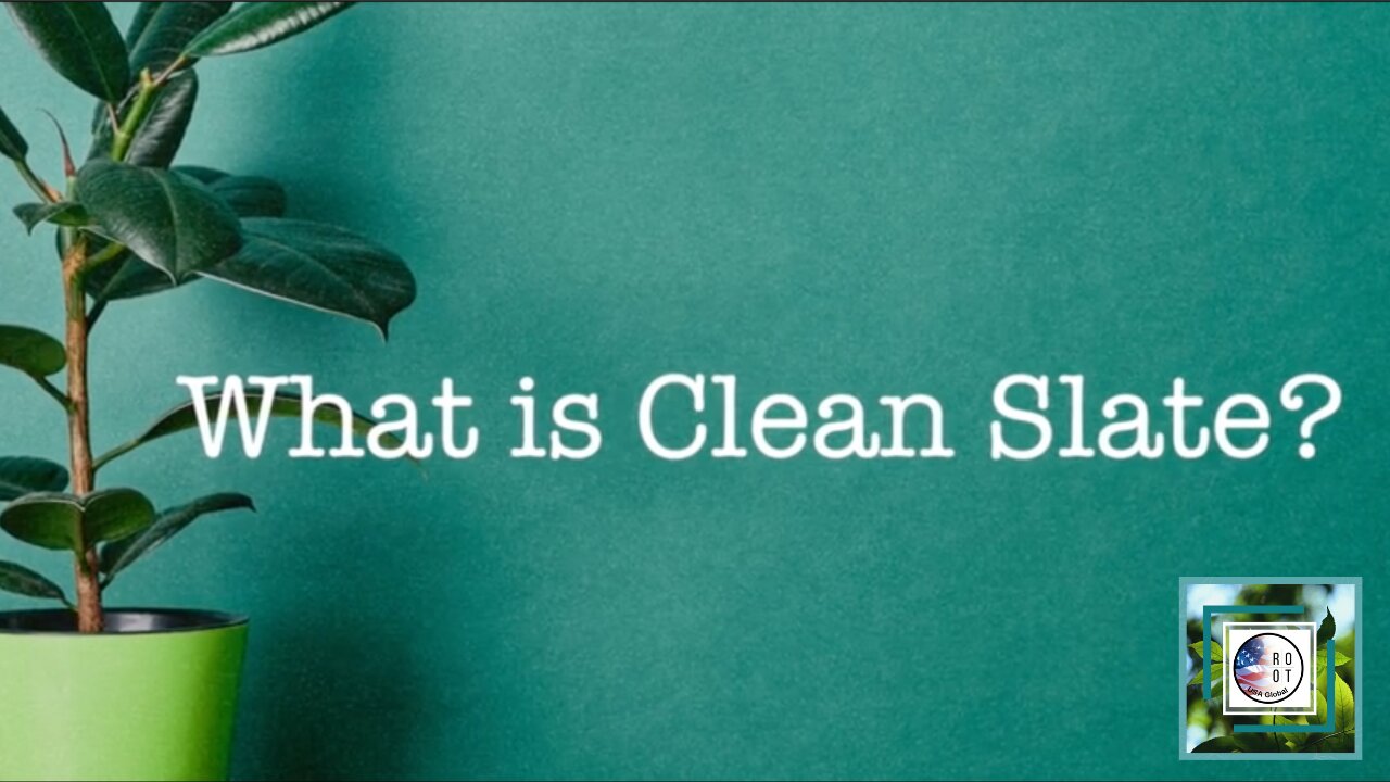 Dr. Christina Rahm Answers: What is Clean Slate? ~ Root USA Global