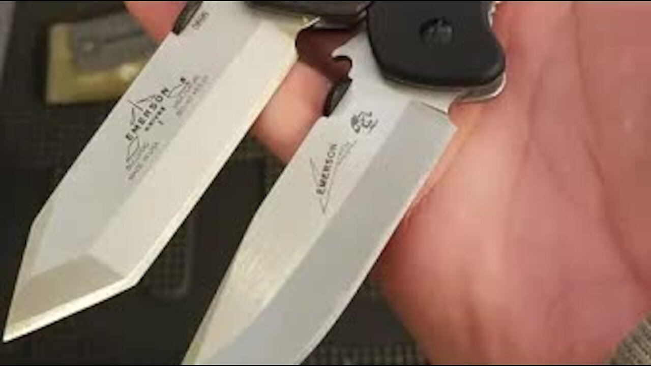 EMERSON KNIVES VS KERSHAW EMERSON TOUGHNESS TEST