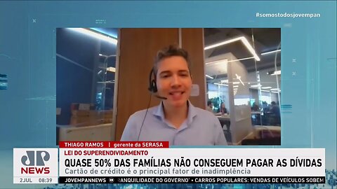 Quase 50% das famílias não conseguem pagar dívidas no Brasil