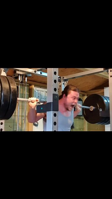 170 Kgs x4 SQUAT! BIG REP PR!