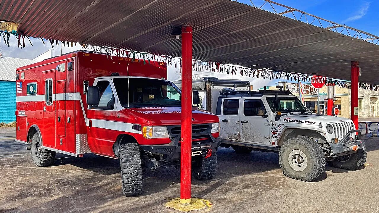 Living Off Grid gets Lonely - Thankfully I have Overland Friends! 4x4 Ambulance Camper Conversion