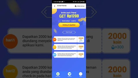 EARN MONEY AT HOME UANG NYATA KODE 126RF3