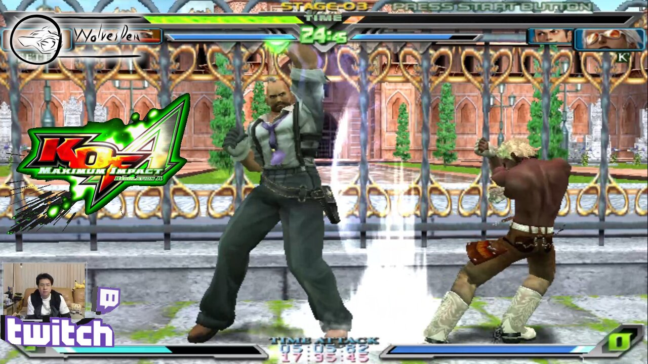 (PS2) KOF Maximum Impact Reg A - 07 - Team 7 - Nagase, Hanzo Hattori, Seth