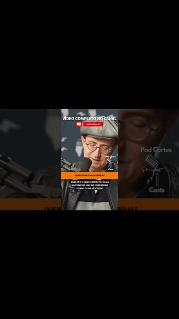 QUEM CRIOU O BOLSA FAMÍLIA? #shorts #reinaldoazevedo #bolsafamilia #bolsafamília #lula