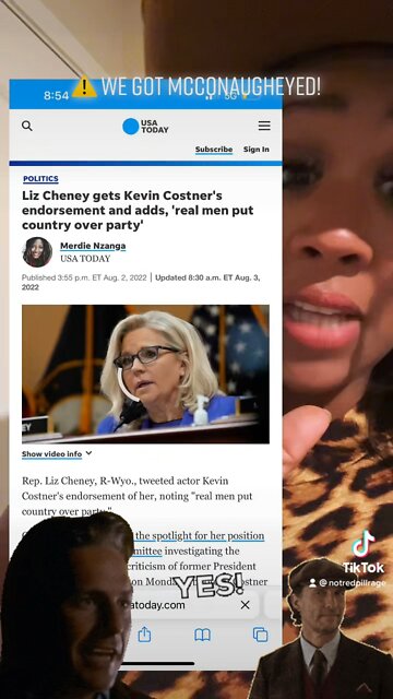 #rumble #lizcheney #kevincostner #redpillrage