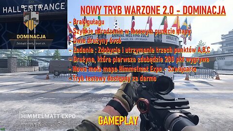 Call Of Duty : Warzone 2.0 NOWA MAPA Himmelmat Expo TRYB DOMINACJA