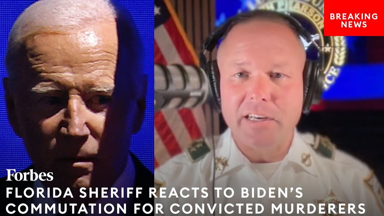 BREAKING: FL Sheriff Hammers Biden For 'Insane' Commutation Of Death Row Inmates Who Murdered Family