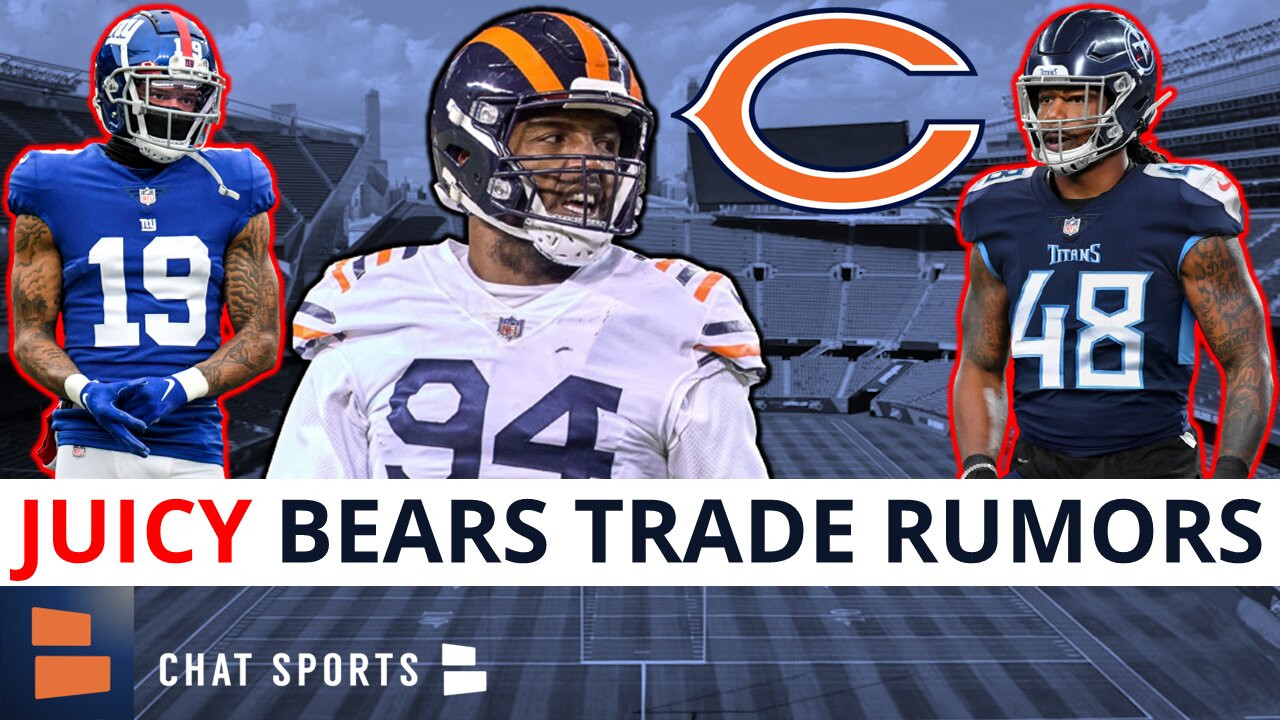 Chicago Bears Trade Ideas From Bleacher Report Ft. Kenny Golladay, Bud Dupree & Robert Quinn