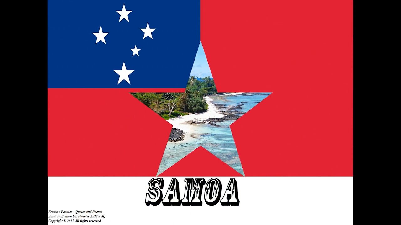 Flags and photos of the countries in the world: Samoa [Quotes and Poems]